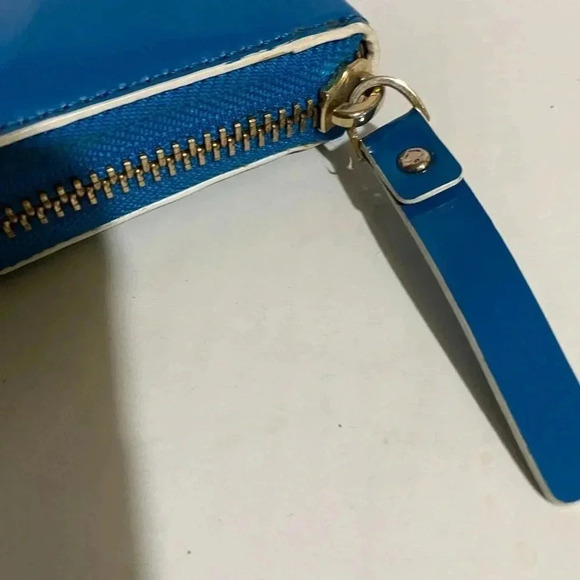 Kate spade blue leather wallet - Picture 6 of 9